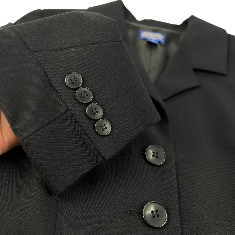 Pendleton 10 Petite Structured Hi Low Notched Col… - image 6